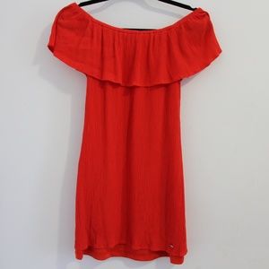 Guess Red formal dress (off shoulders)